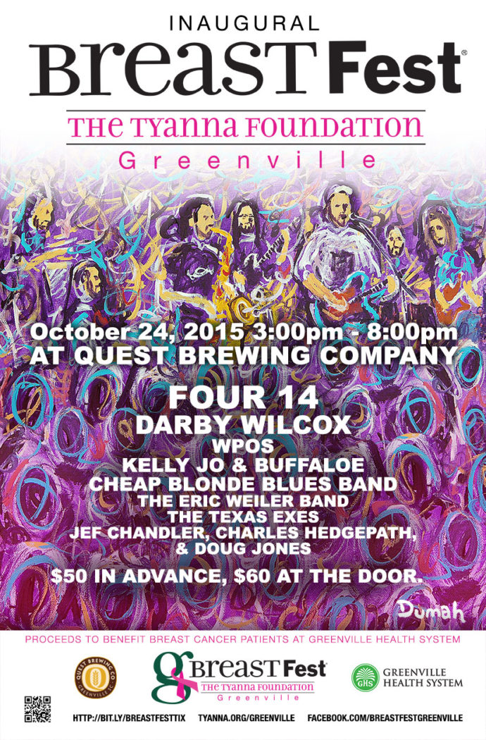 2015 Breast Fest Poster